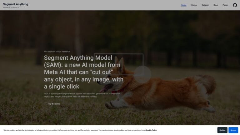 Trending Segment Anything AI Tool Review