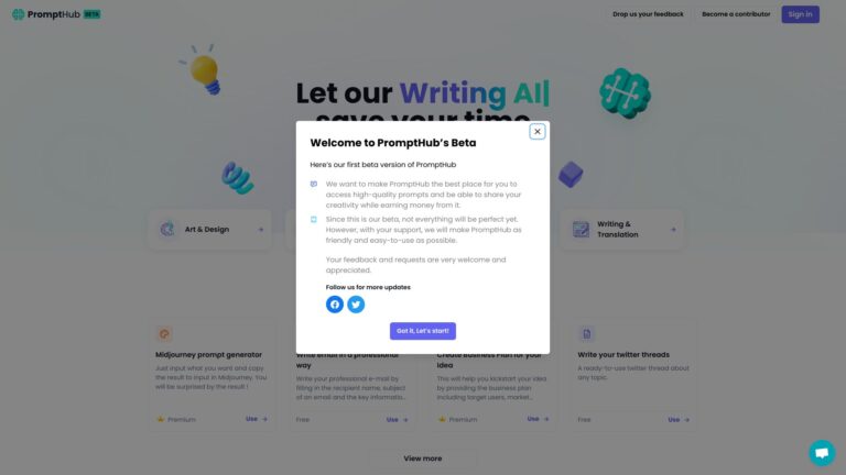 Trending Prompthub AI Tool Review