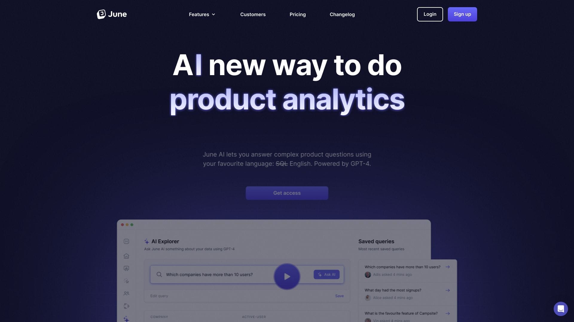 June AI logo