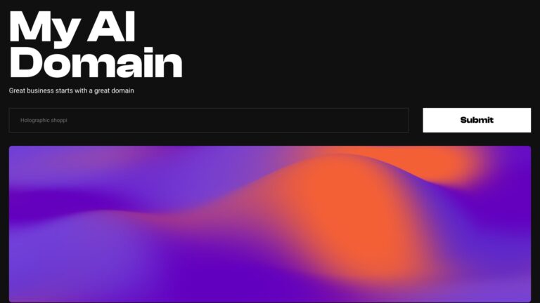 New My AI Domain AI Tool Review