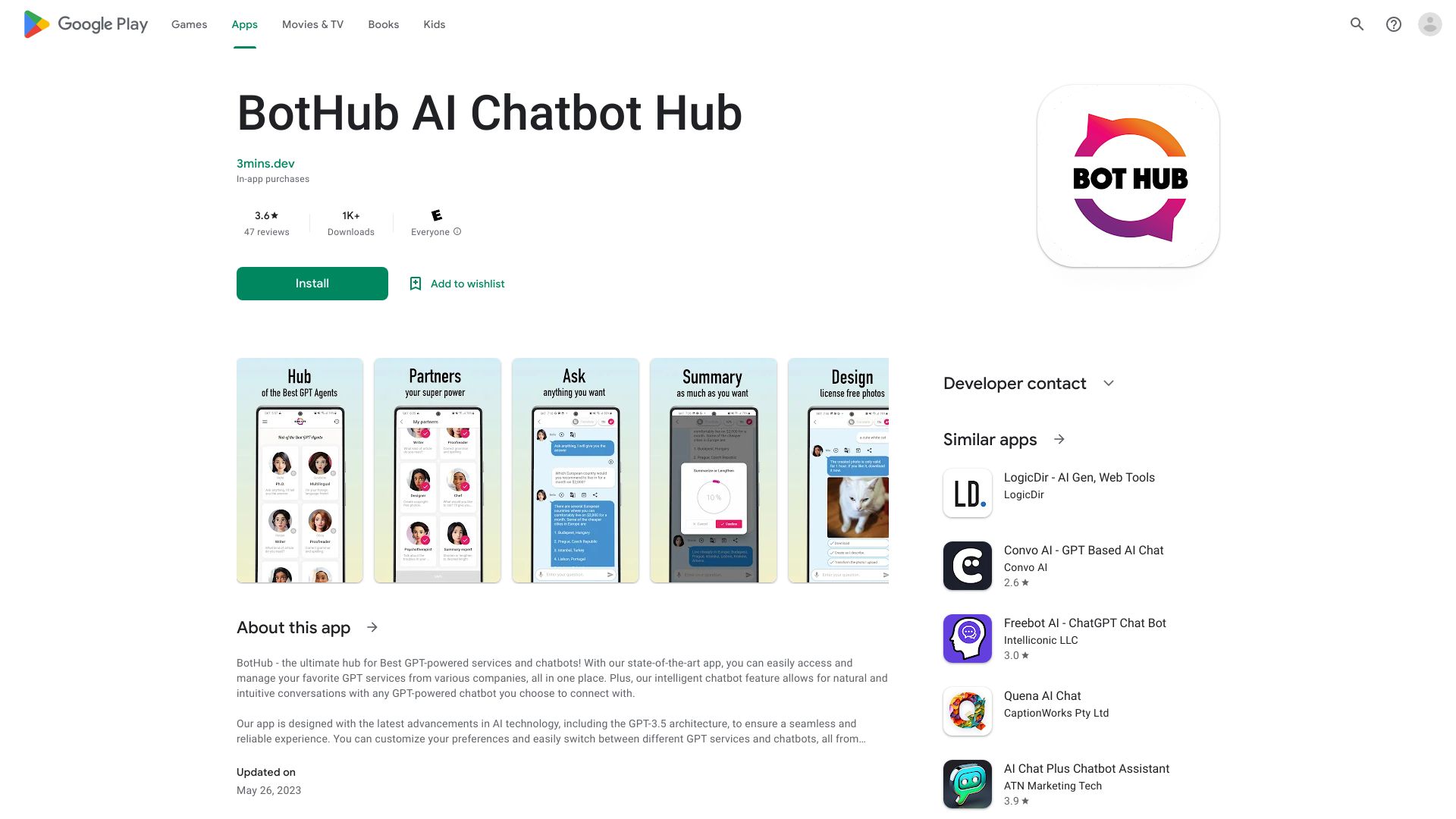 BotHub AI Chatbot Hub logo