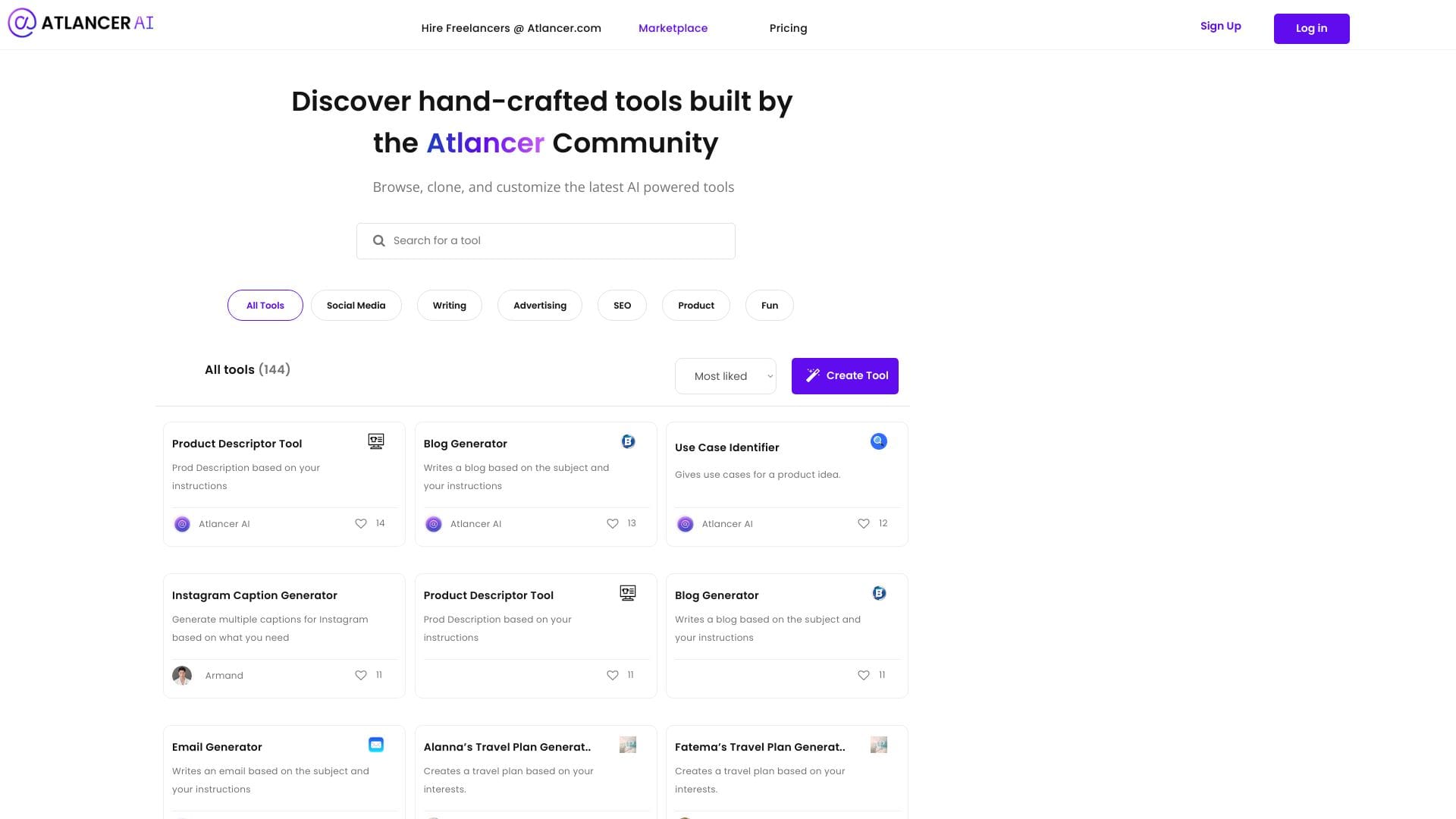 Atlancer.ai logo