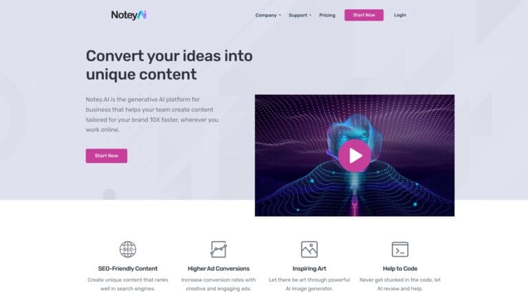 Best Notey.ai AI Tool Review