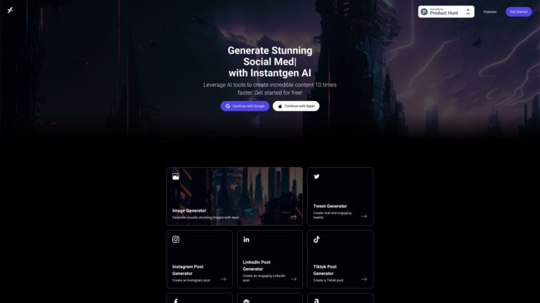 Popular Instantgen AI AI Tool Review