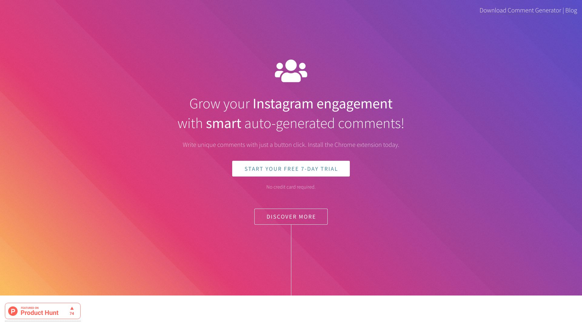 Comment Generator for Instagram logo