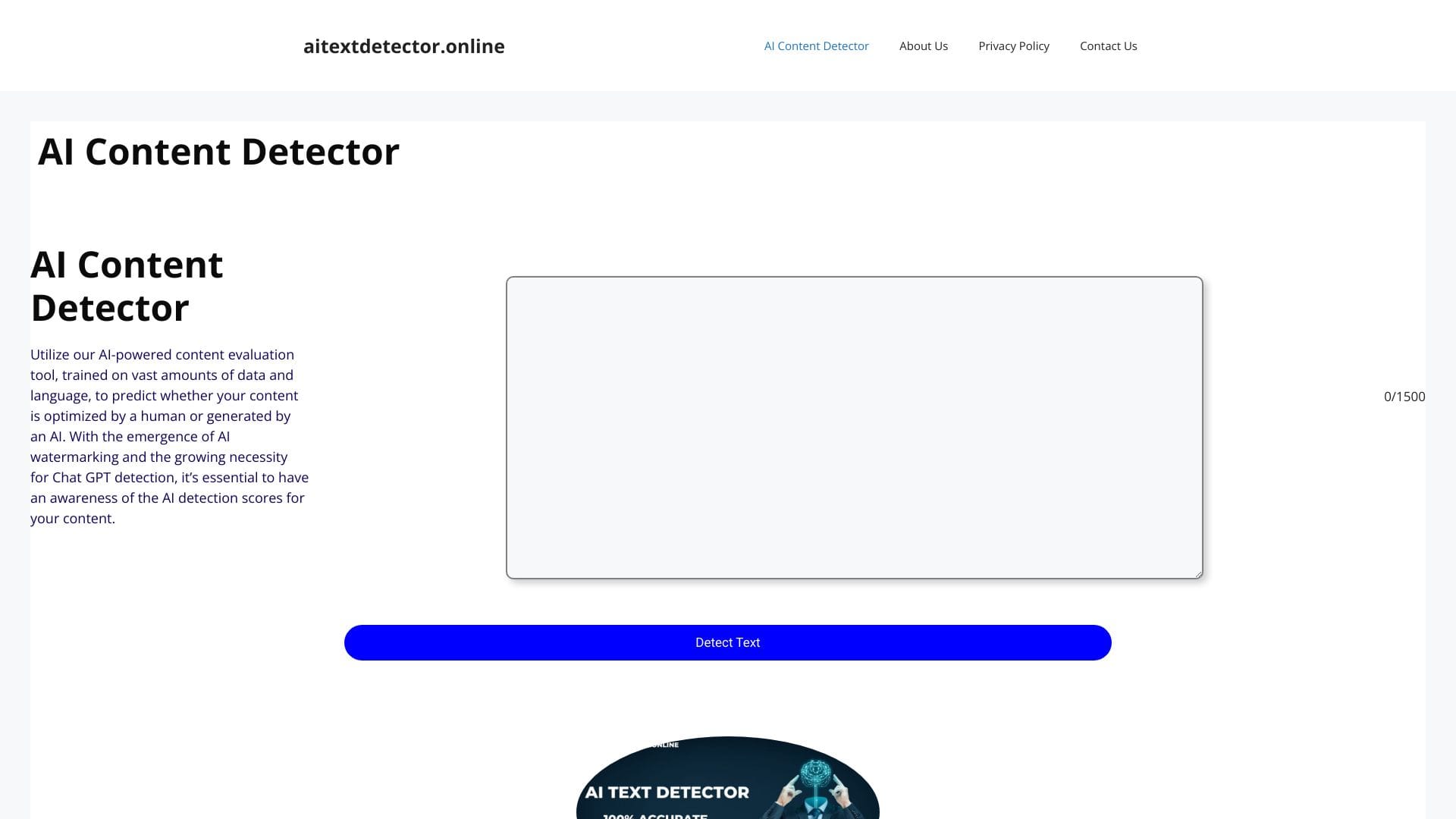 AI Text Detector logo