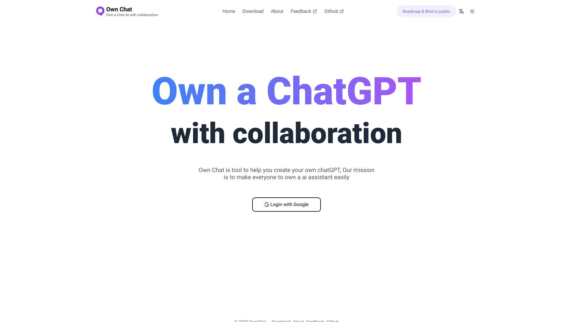 OwnChat logo