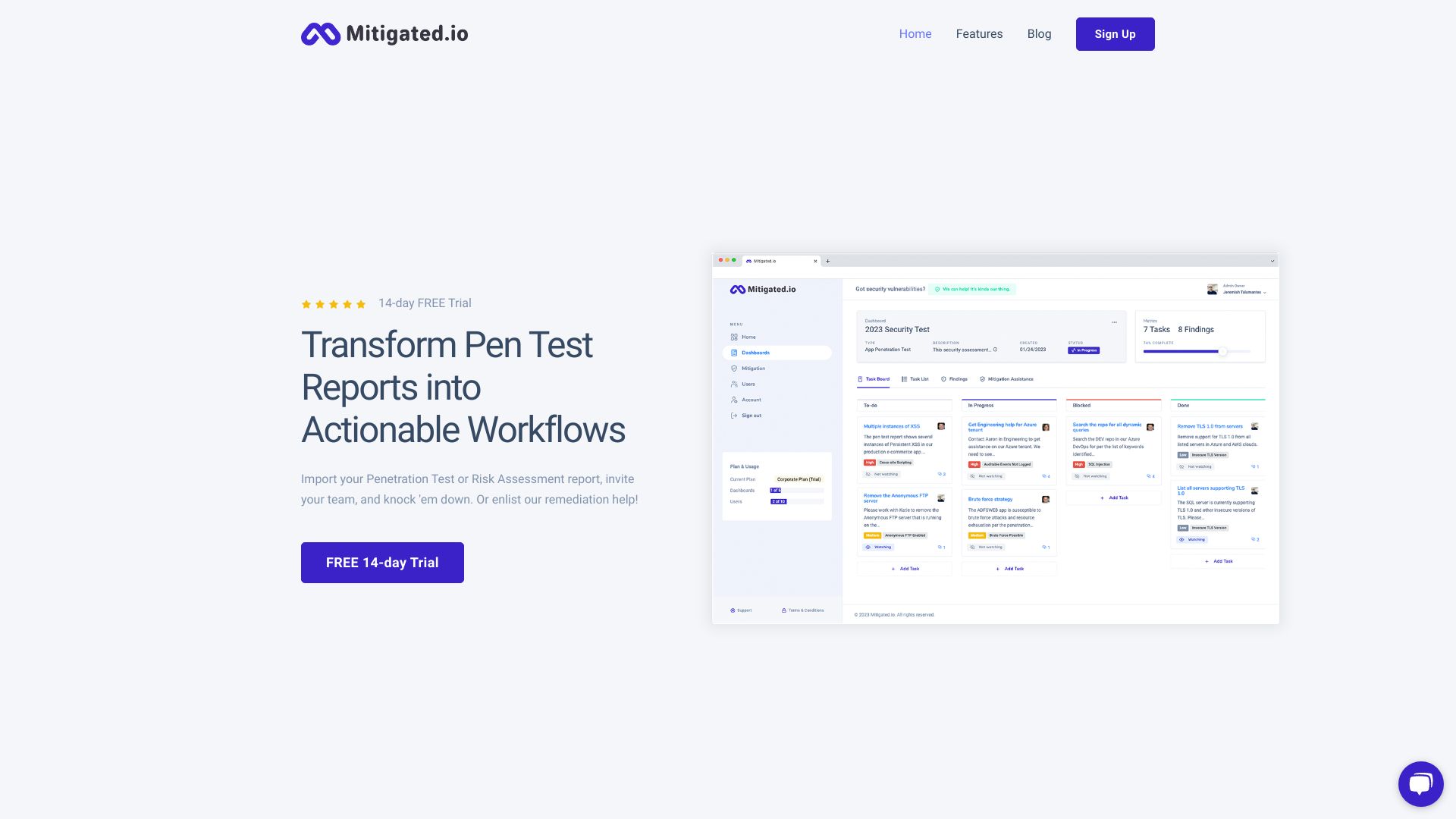 Mitigated.io logo