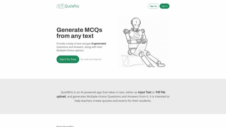 New Quizwhiz AI Tool Review