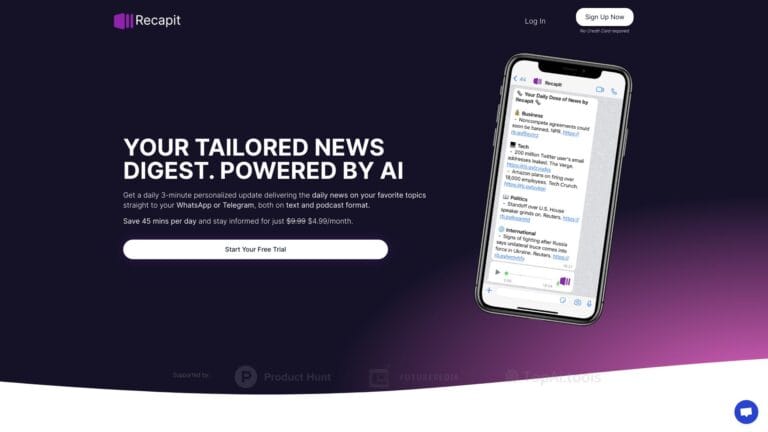 Innovative Recapit AI Tool Review