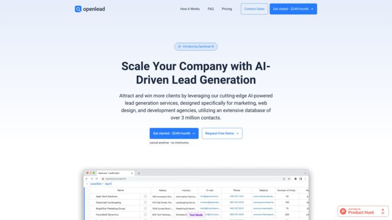 Powerful Openlead AI Tool Review