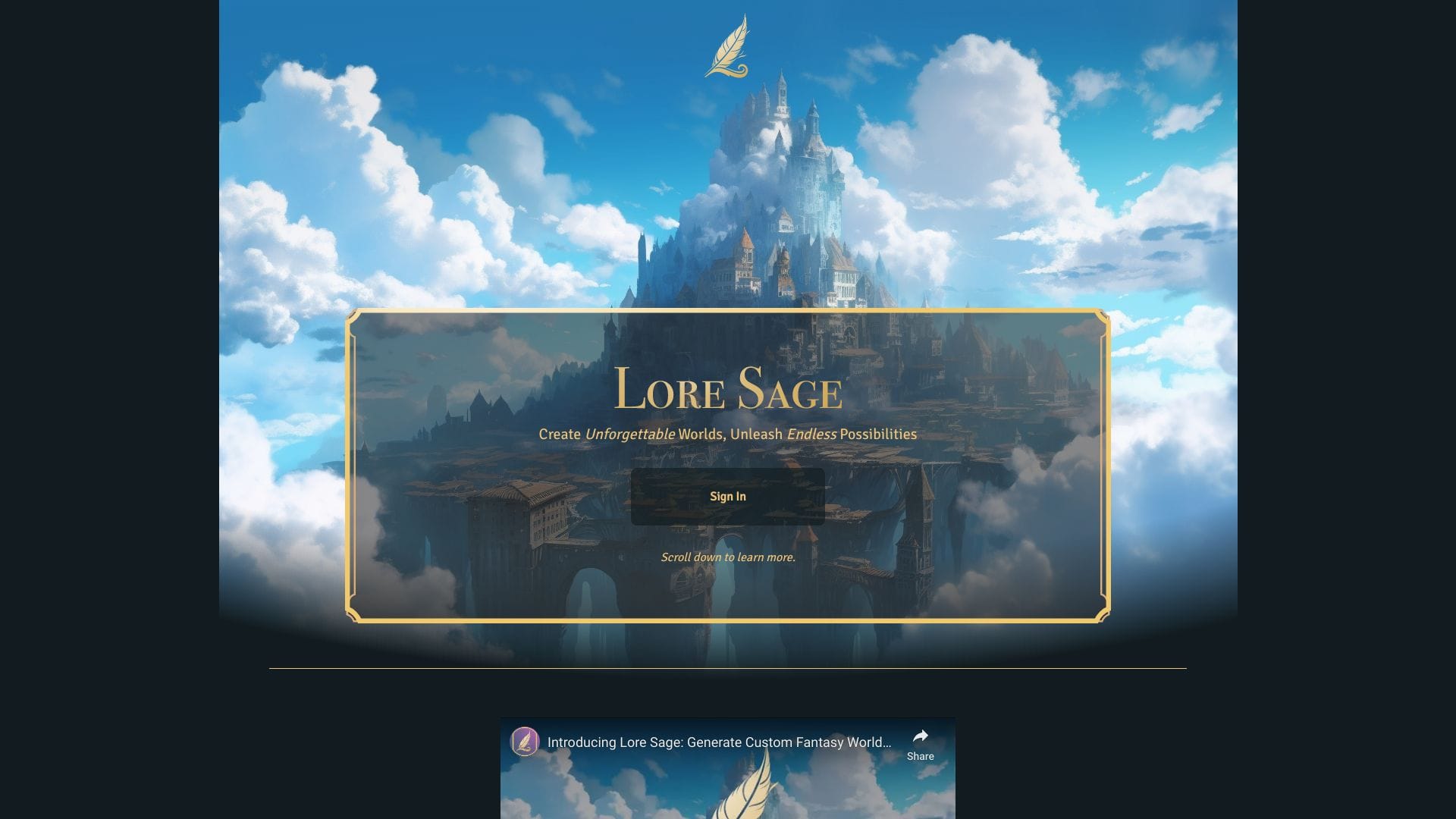 Lore Sage logo