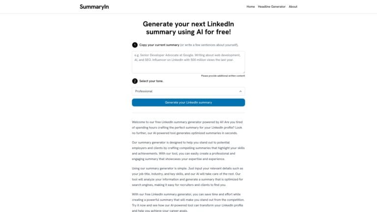 Innovative Summaryin AI Tool Review