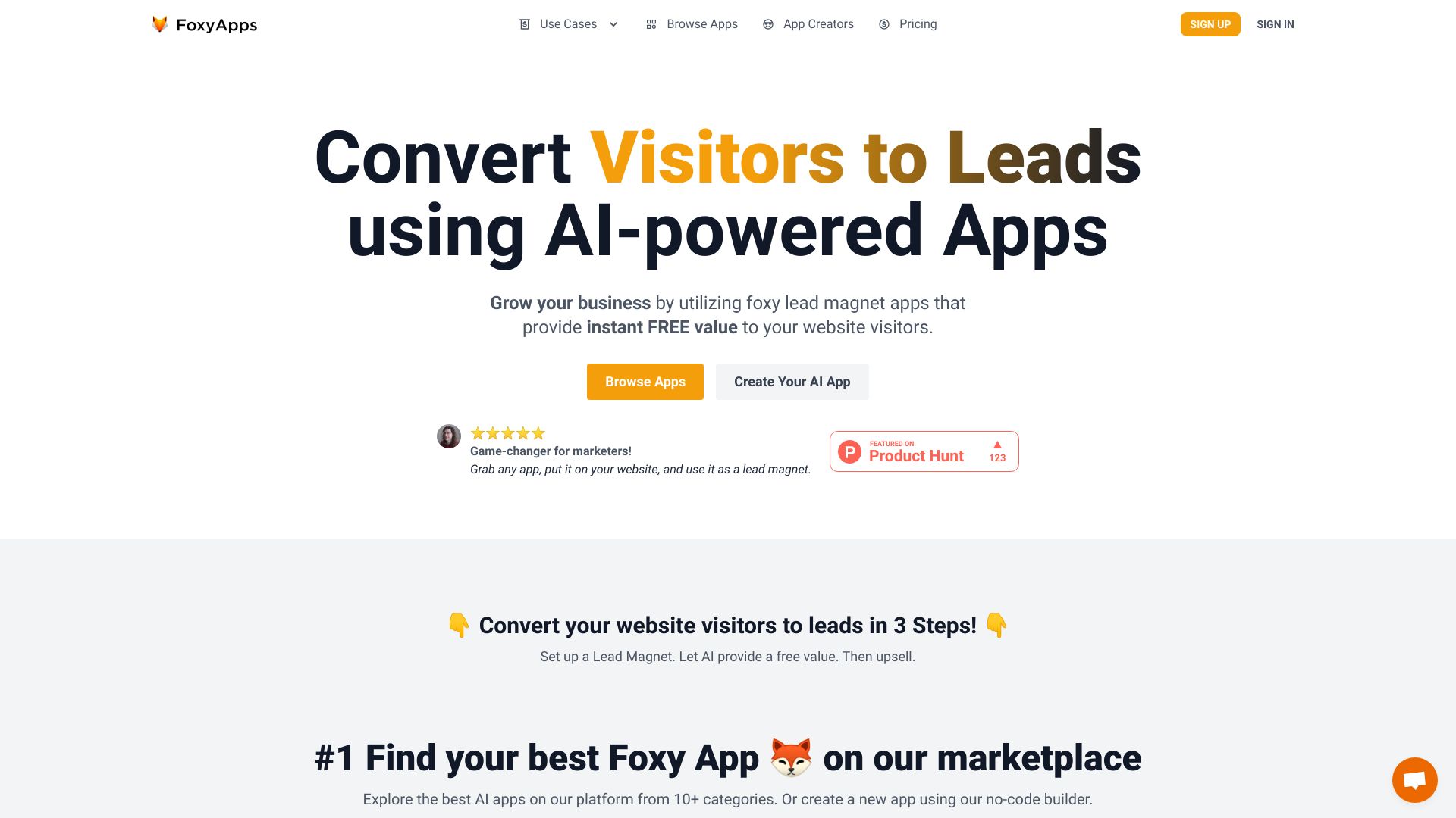 FoxyApps logo