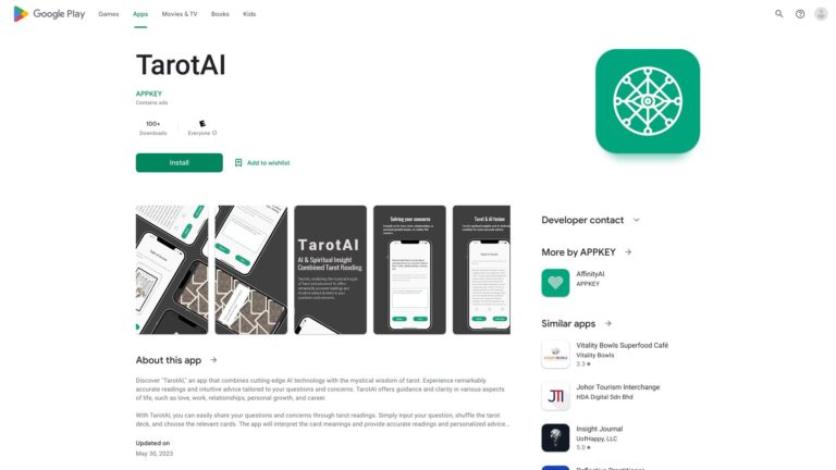Innovative Tarotai AI Tool Review