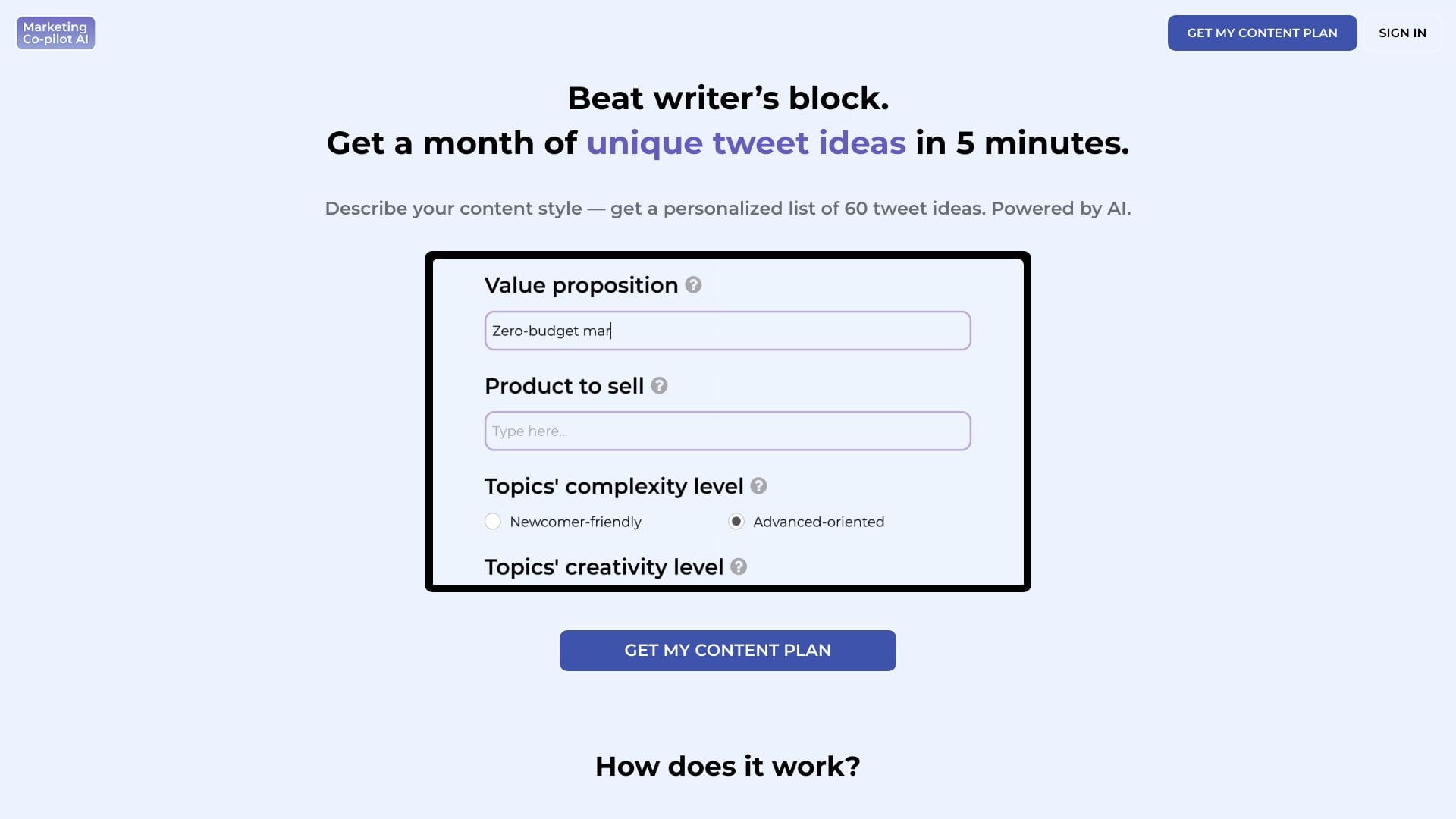 AI Tweet Ideas logo
