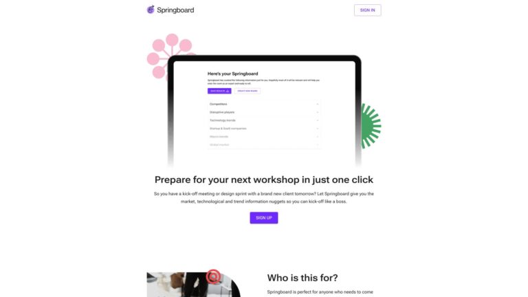 Trending Springboard AI Tool Review