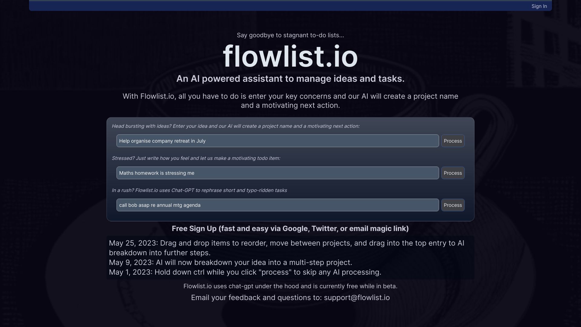 Flowlist logo