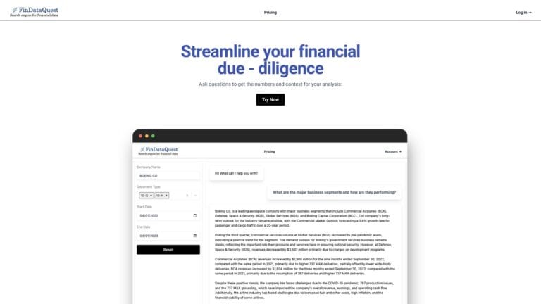New Findataquest AI Tool Review