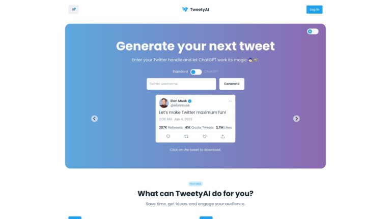 Trending Tweetyai AI Tool Review