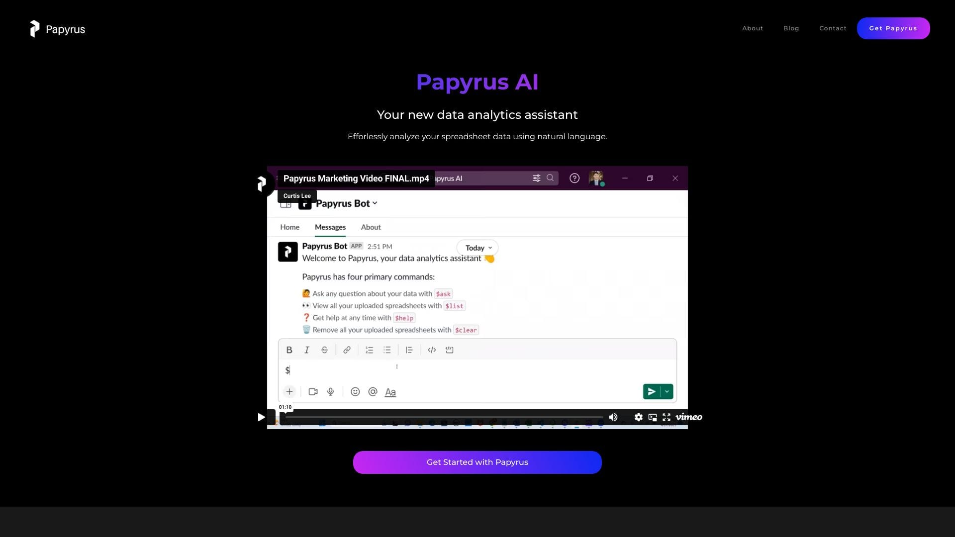Papyrus AI logo