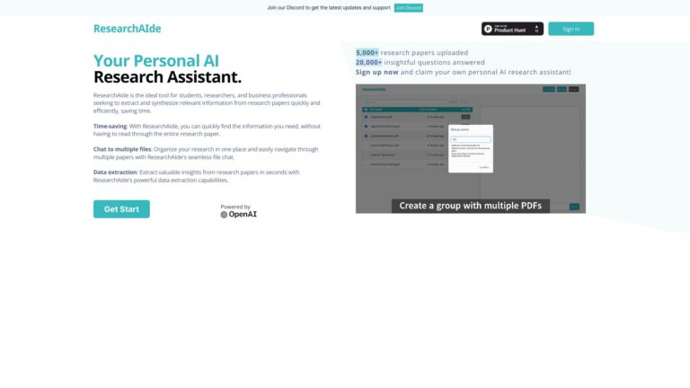 Trending Researchaide AI Tool Review
