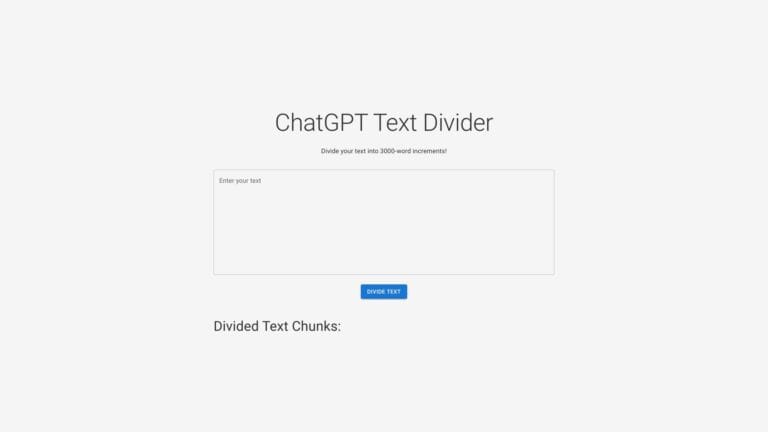 Best Text Divider AI Tool Review