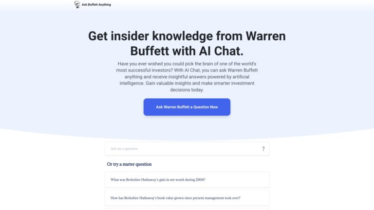 Advanced Warrenbot AI Tool Review