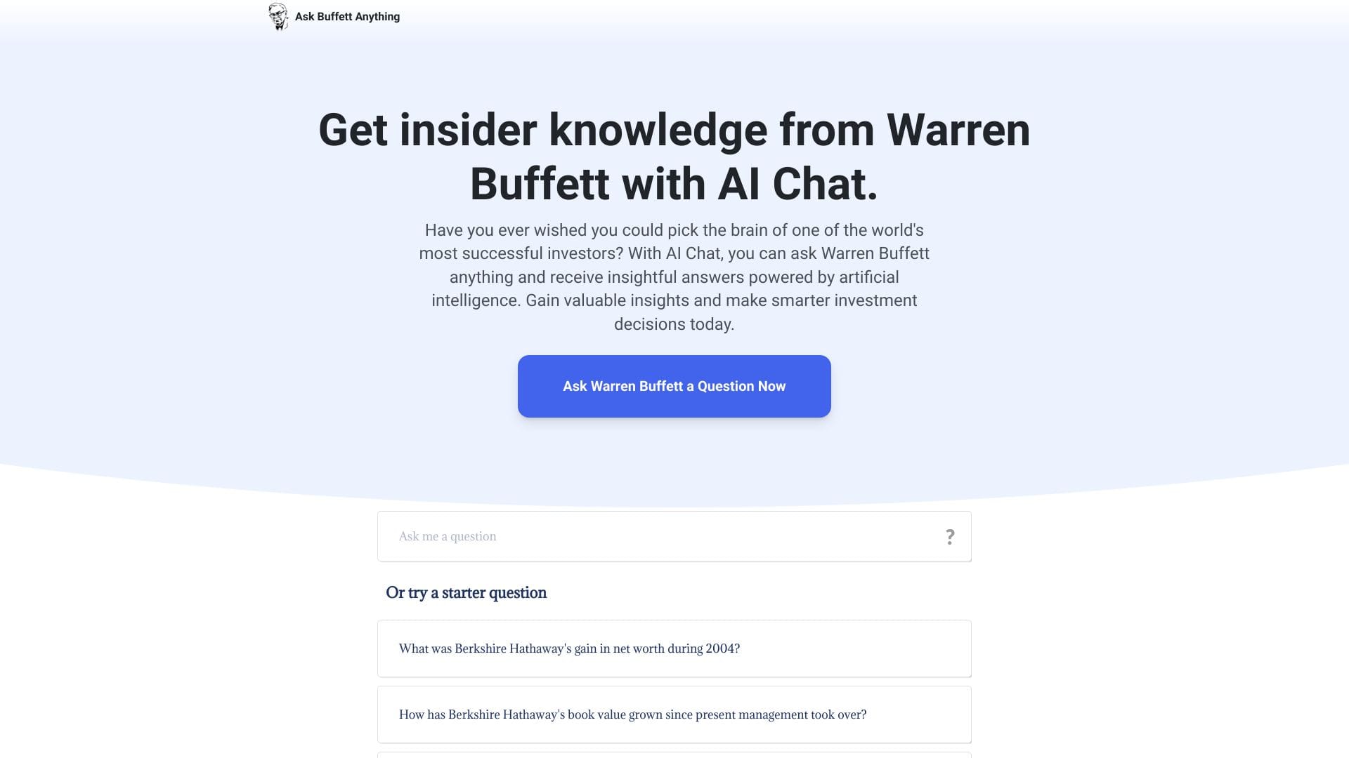 WarrenBot logo
