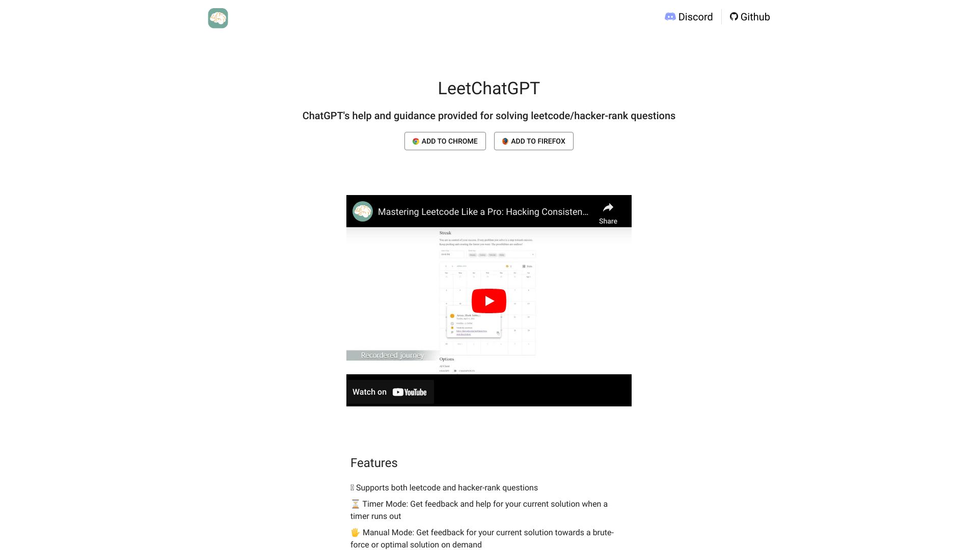 LeetChatGPT logo