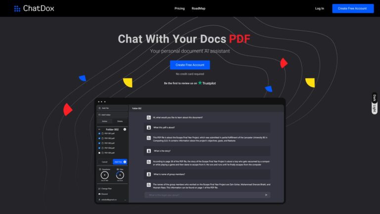 New Chat Dox AI AI Tool Review