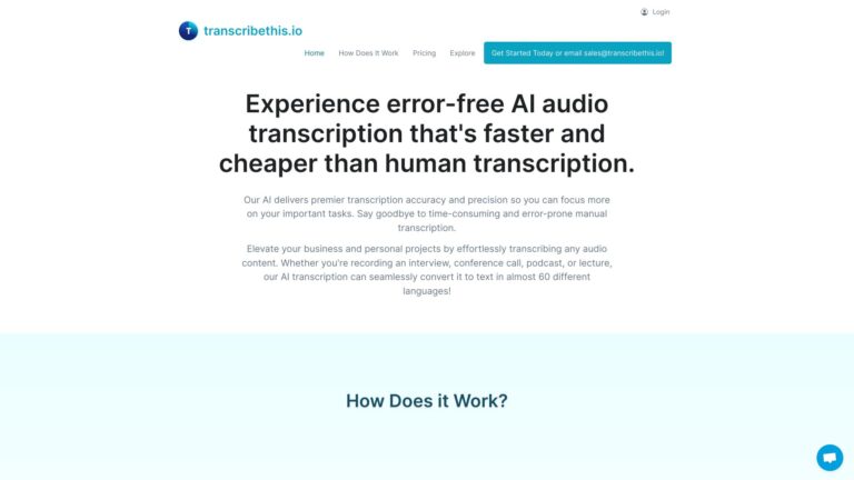 Free Transcribethis.io AI Tool Review