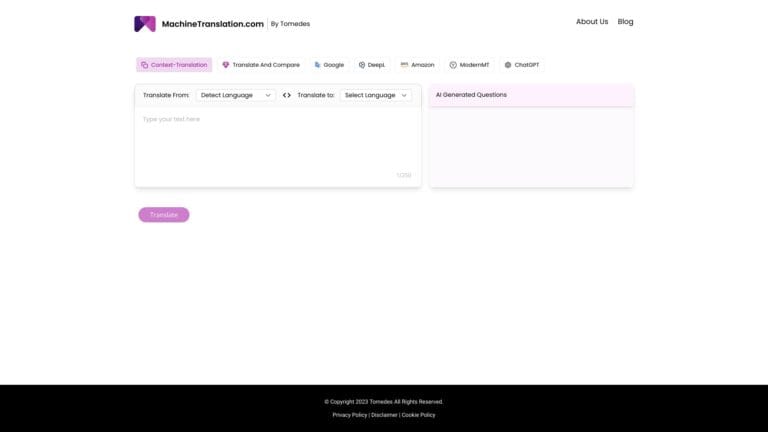 Smart Machinetranslation.com AI Tool Review