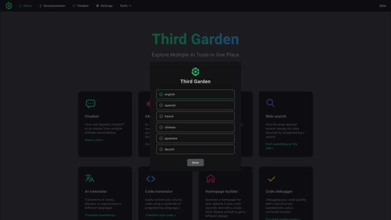 Powerful Third Garden AI Tool Review