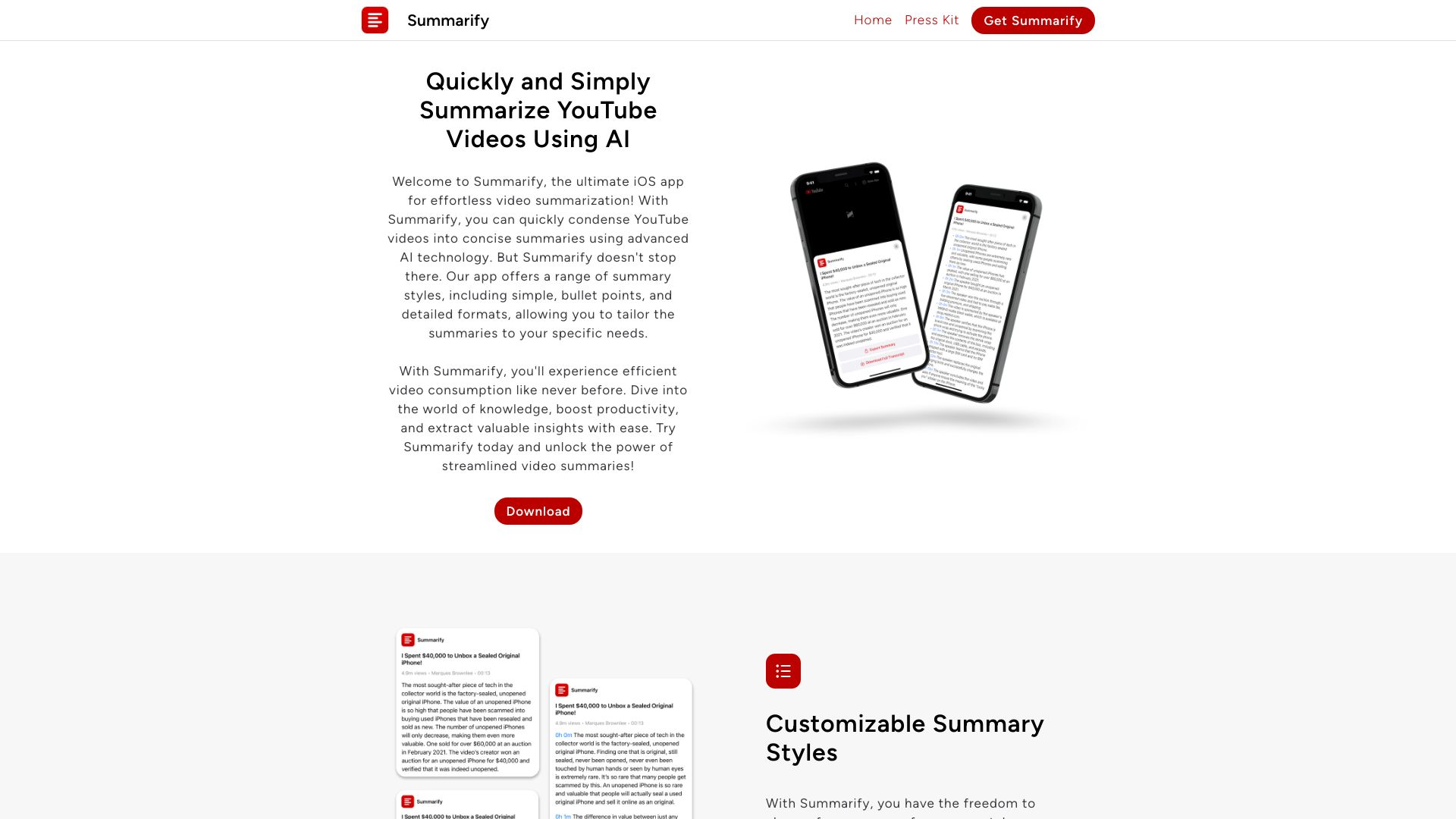 Summarify logo