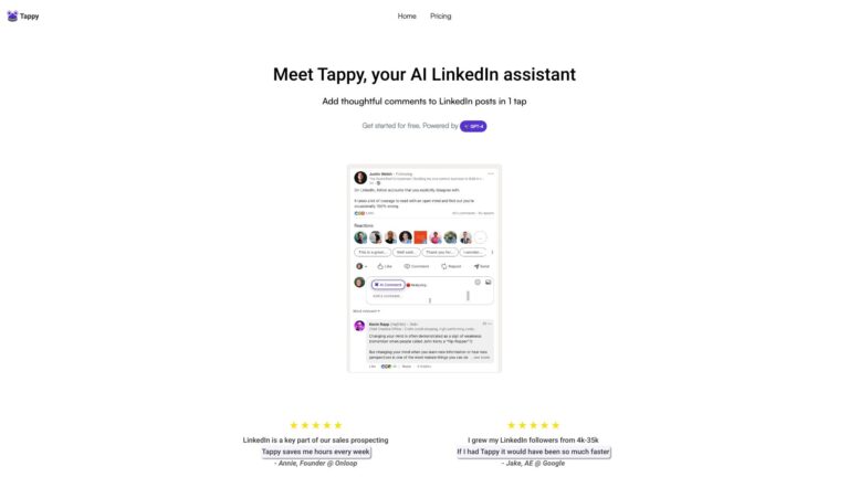 Advanced Tappy AI Tool Review