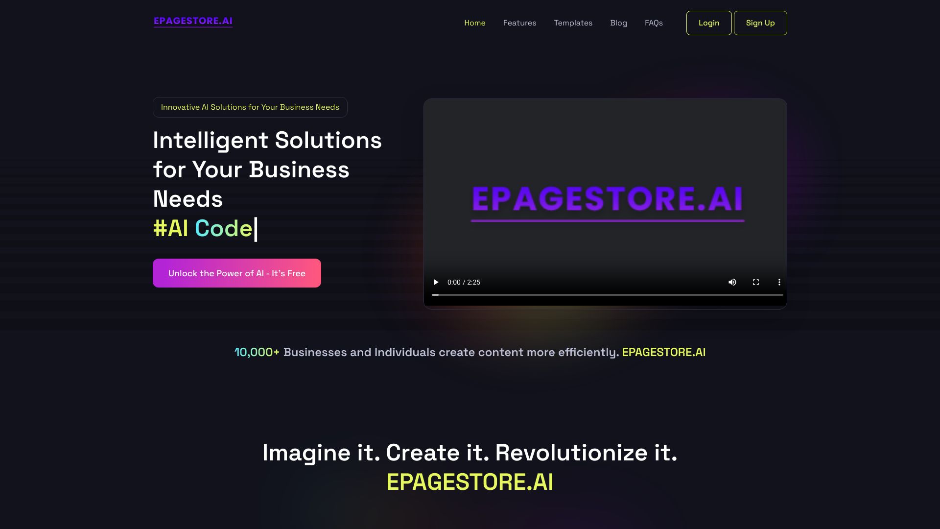 EPAGESTORE.AI logo