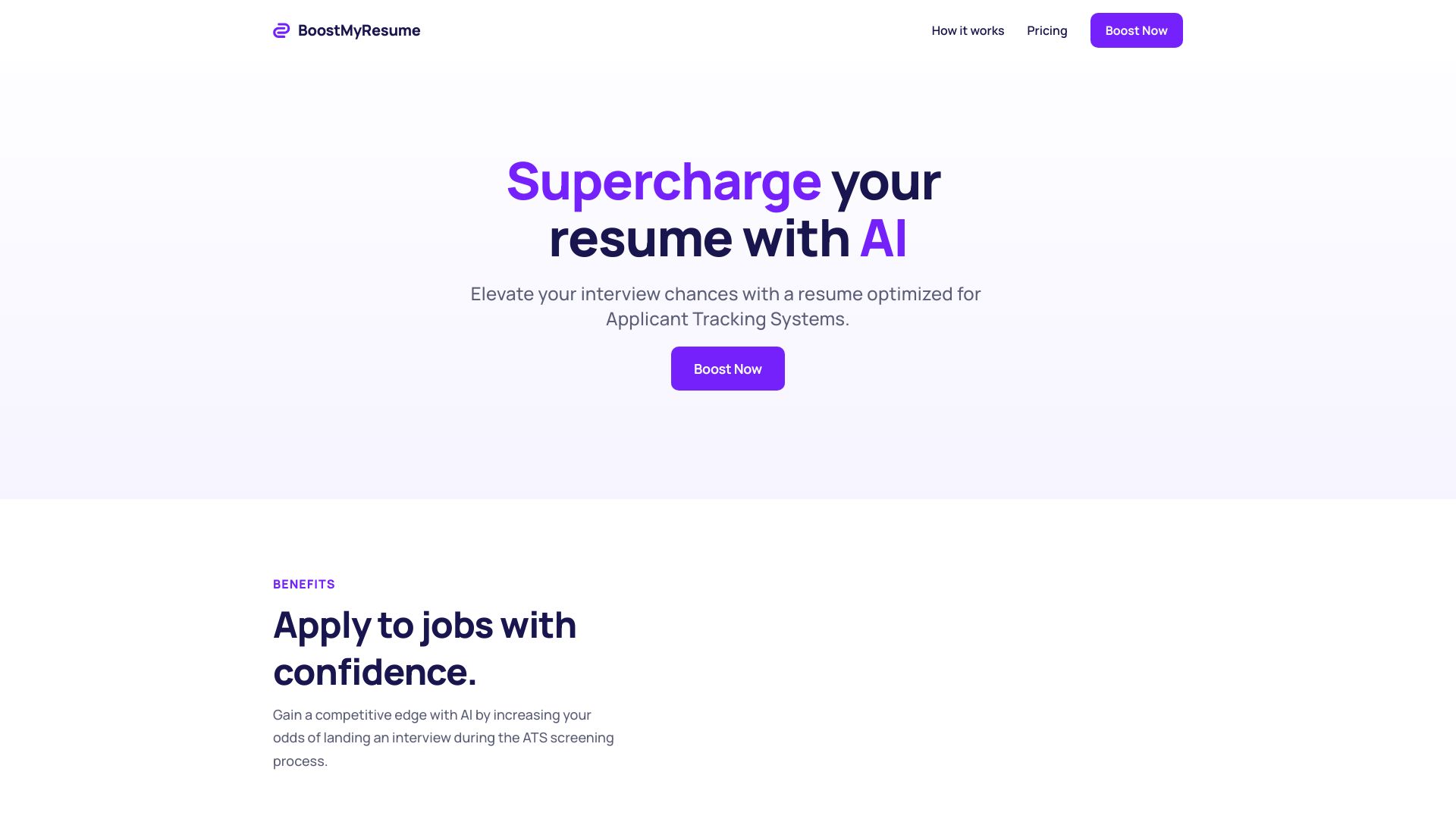 BoostMyResume logo