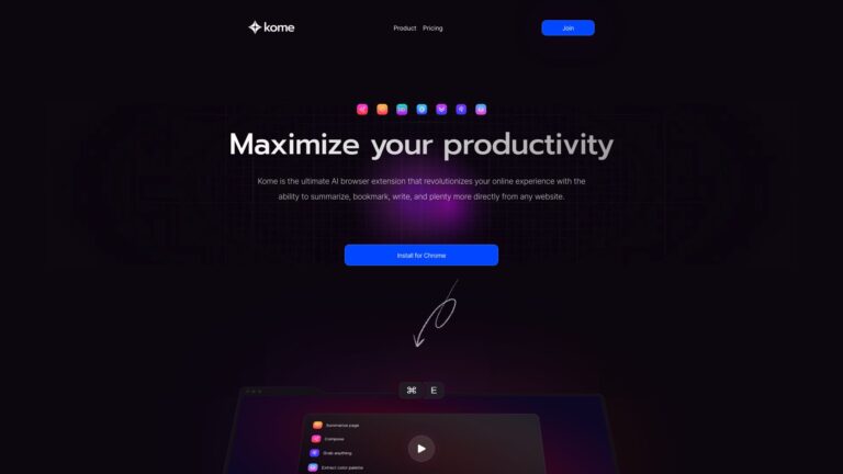 Advanced Kome AI AI Tool Review