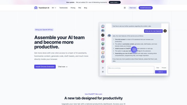 Popular Teamsmart AI AI Tool Review