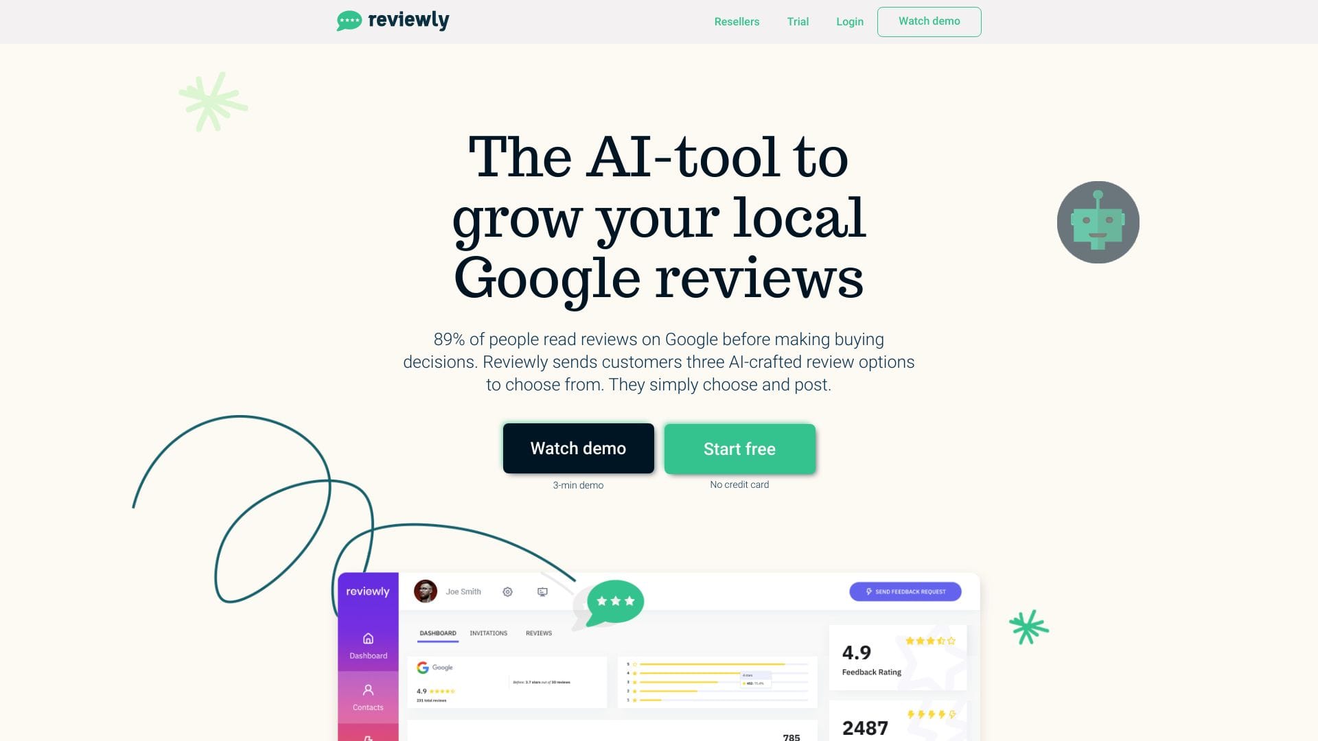 Reviewly logo