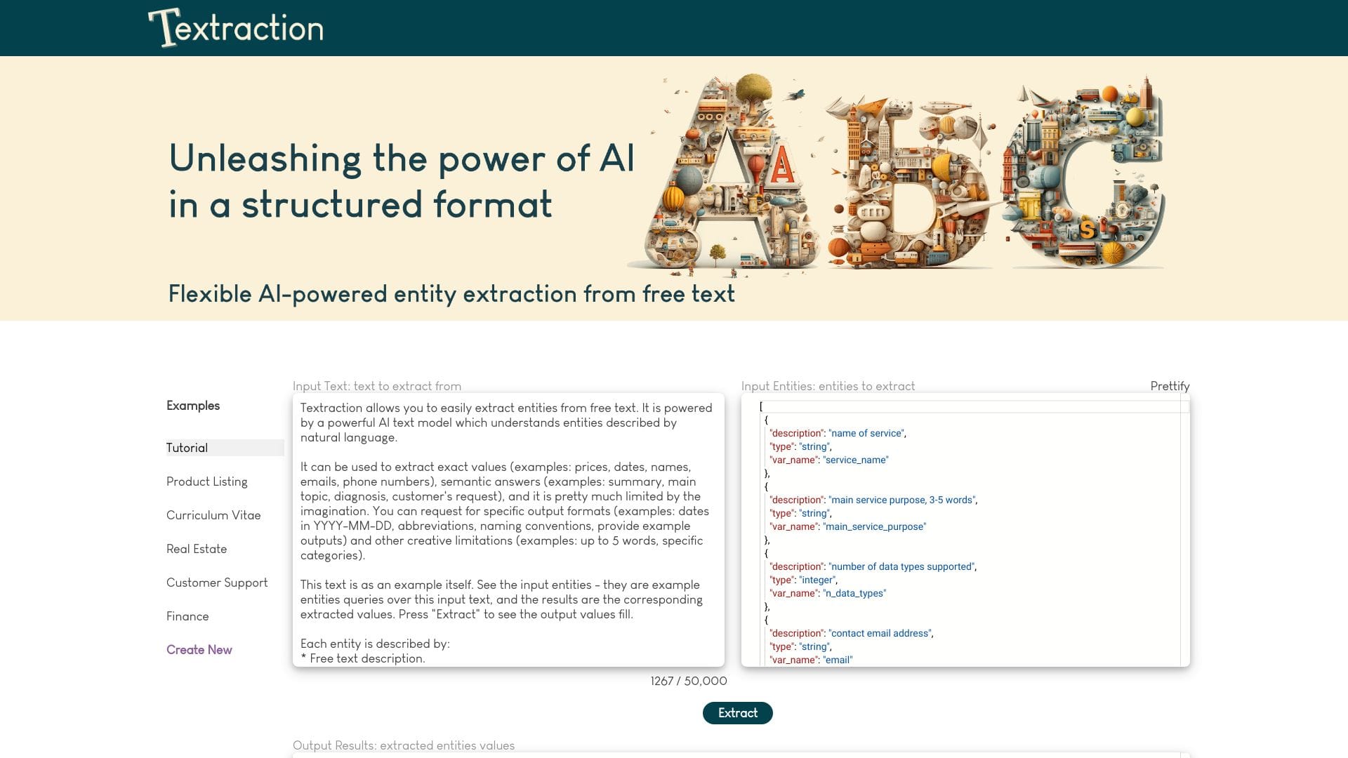 AI Textraction logo