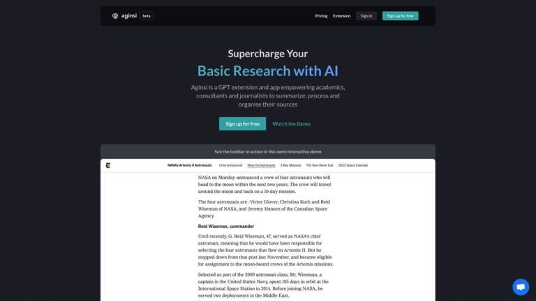 New Aginsi AI Tool Review