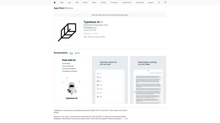 Innovative Typebase AI Tool Review