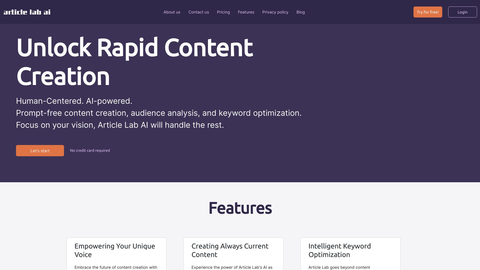 Article Lab logo