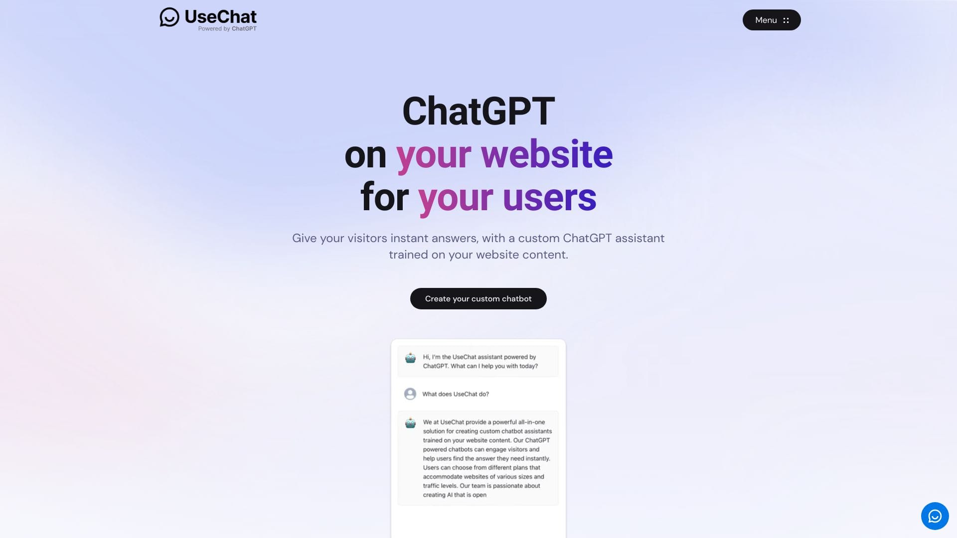 UseChat logo