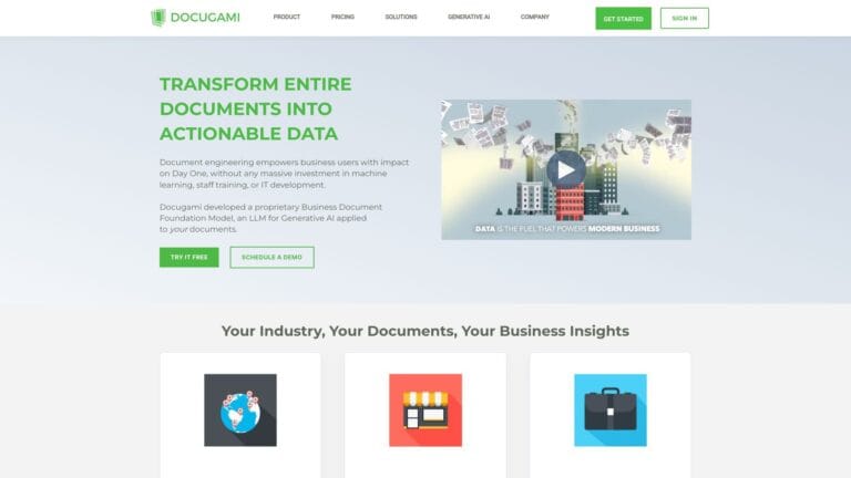 New Docugami AI Tool Review