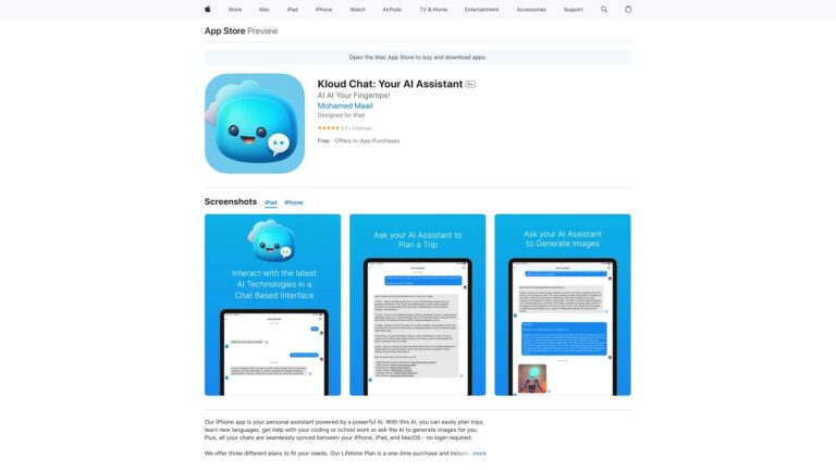 Innovative Kloud Chat AI Tool Review