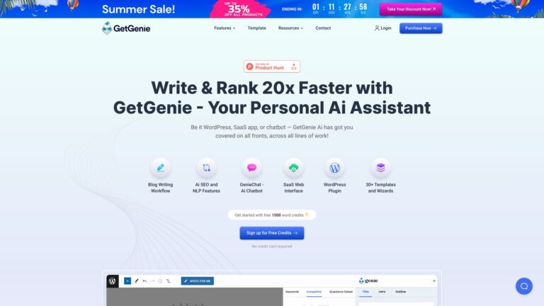 Free Getgenie AI AI Tool Review
