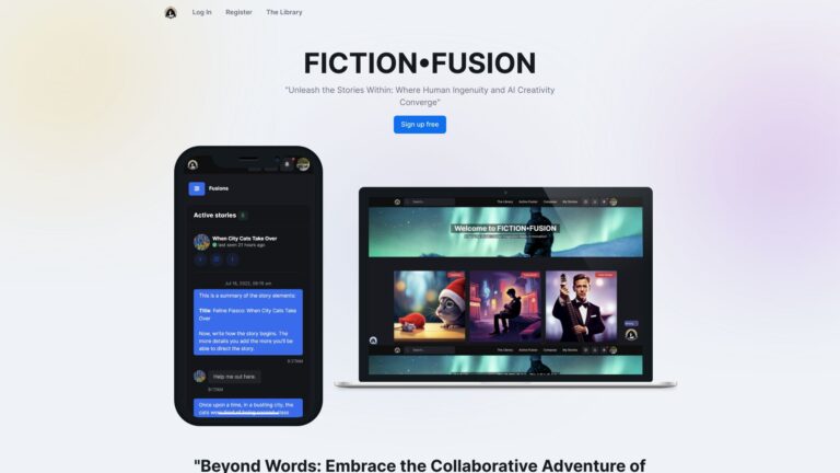 Trending Fiction Fusion AI Tool Review